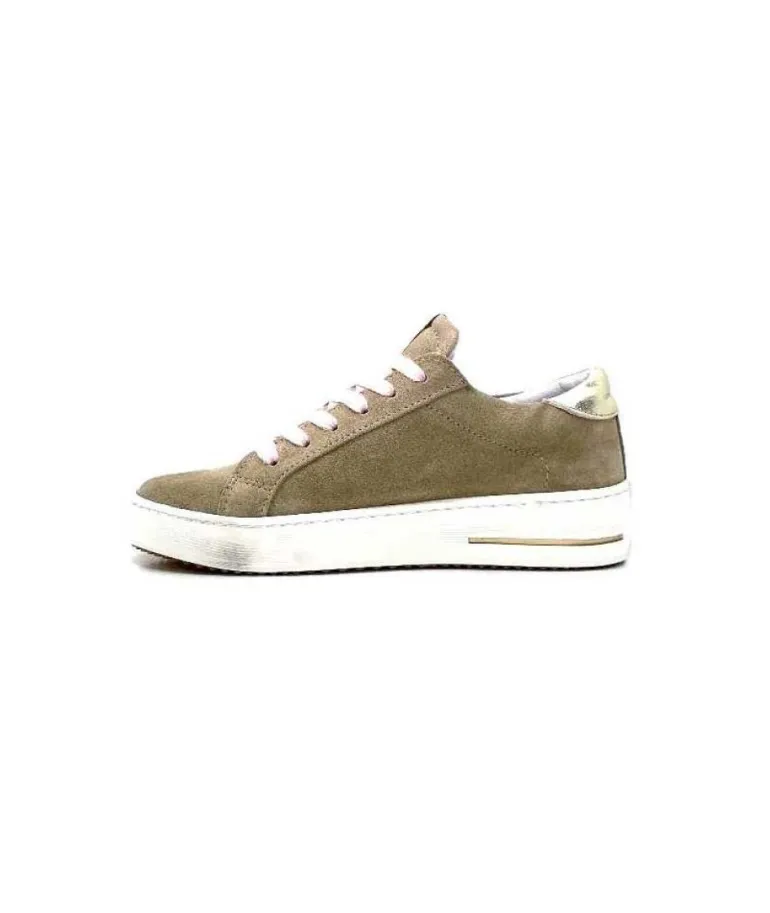 Semerdjian Smr Maya 9503 Daim Beige Lacets Rose