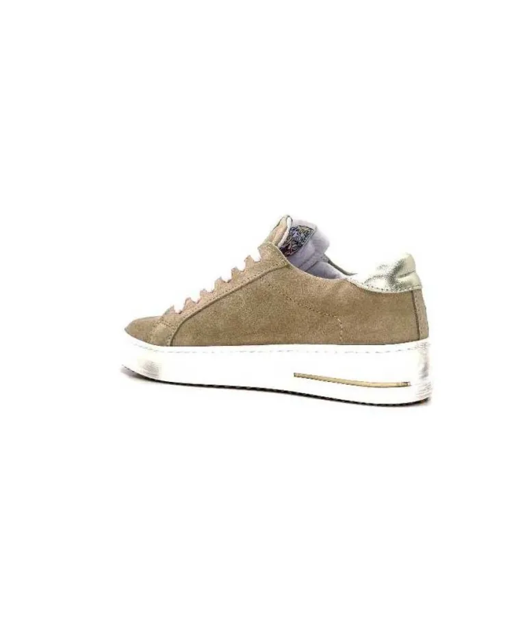 Semerdjian Smr Maya 9503 Daim Beige Lacets Rose