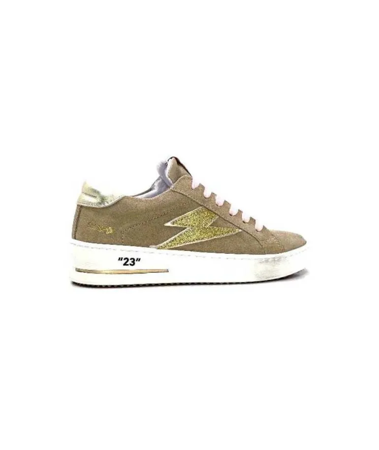 Semerdjian Smr Maya 9503 Daim Beige Lacets Rose