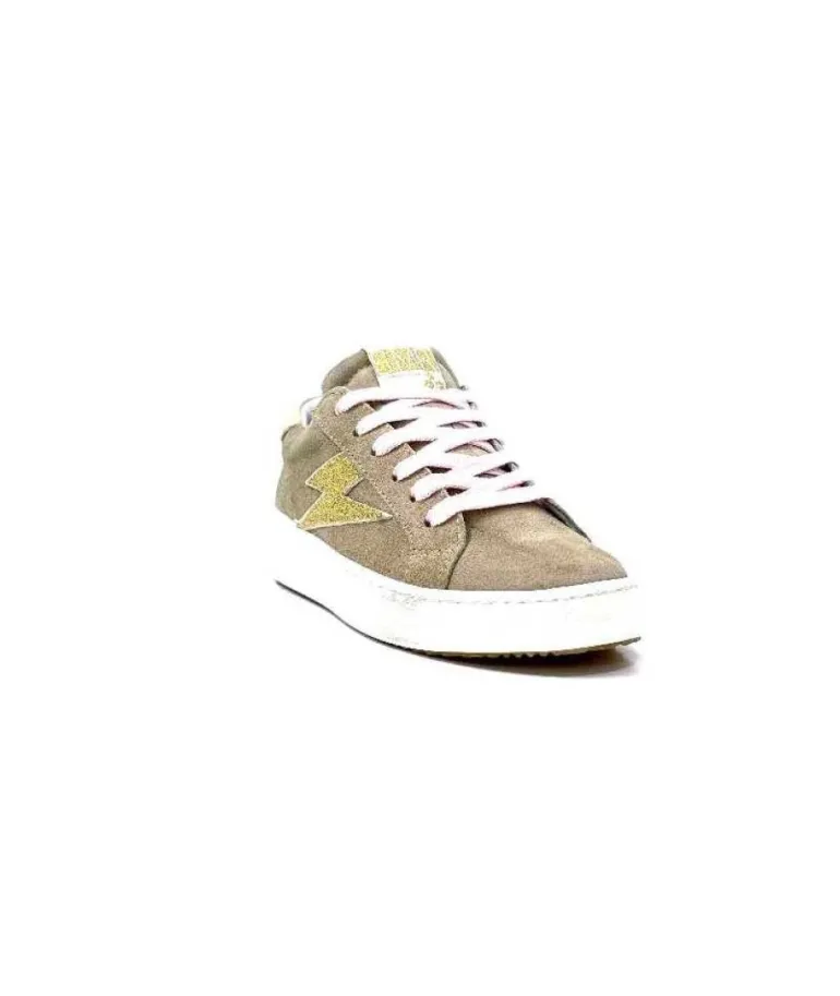 Semerdjian Smr Maya 9503 Daim Beige Lacets Rose
