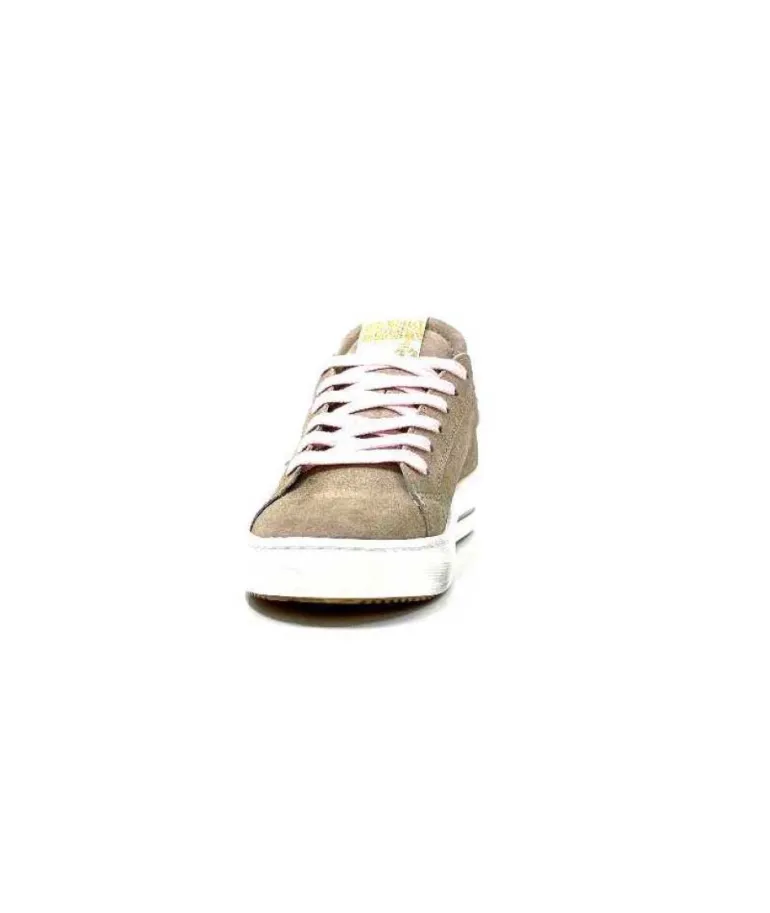 Semerdjian Smr Maya 9503 Daim Beige Lacets Rose