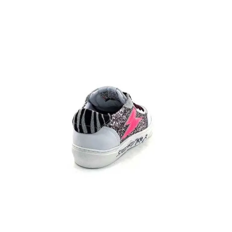 Semerdjian Smr23 Taline 10435 Cuir Blanc Glitter Rose