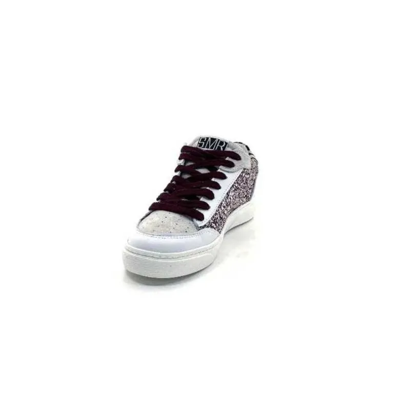 Semerdjian Smr23 Taline 10435 Cuir Blanc Glitter Rose