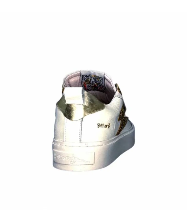 Semerdjian Smr Viken 9587 Cuir Gris Blanc