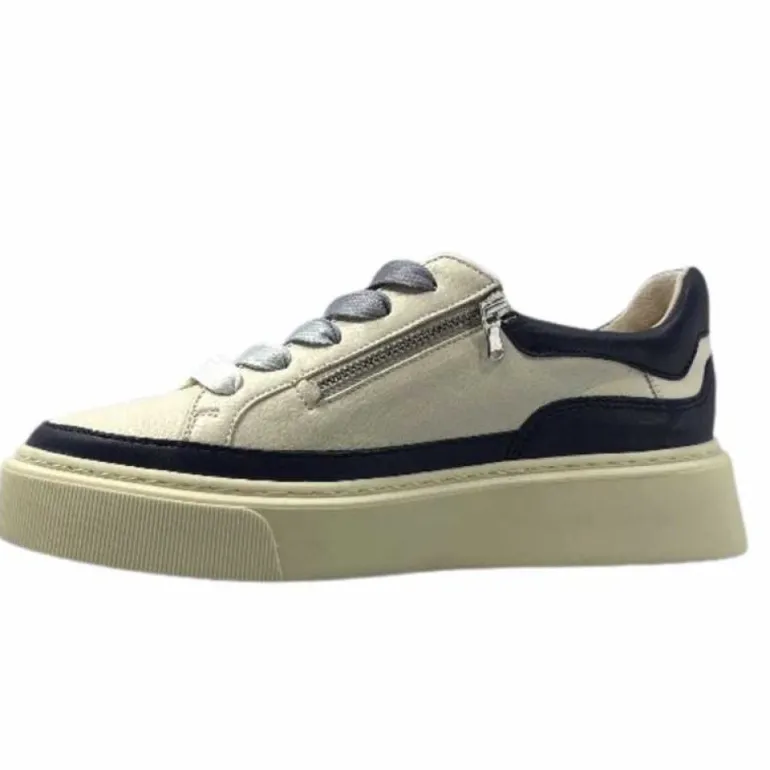 Softwaves 8.80.01/03 Cuir Creme & Marine