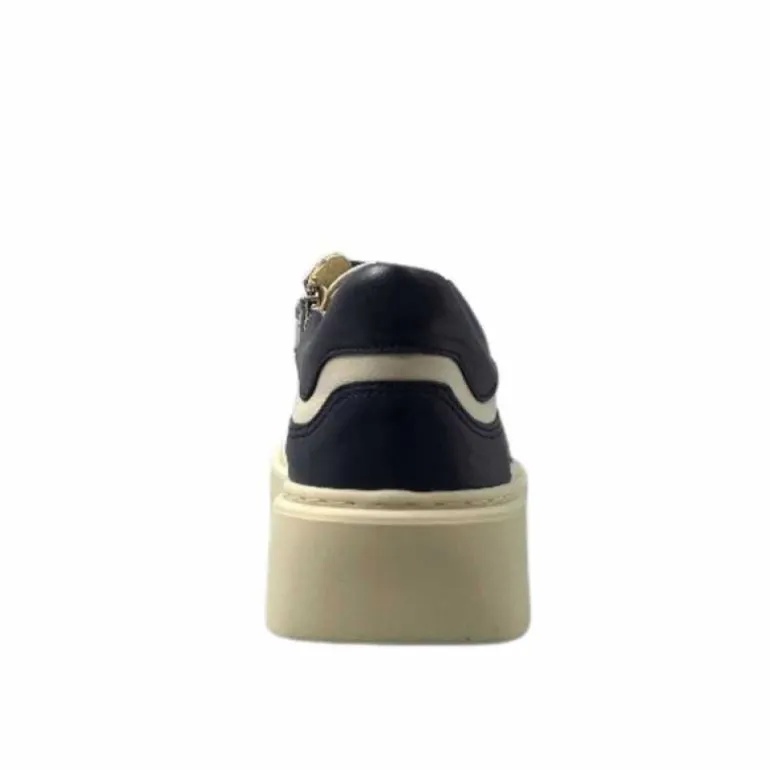 Softwaves 8.80.01/03 Cuir Creme & Marine