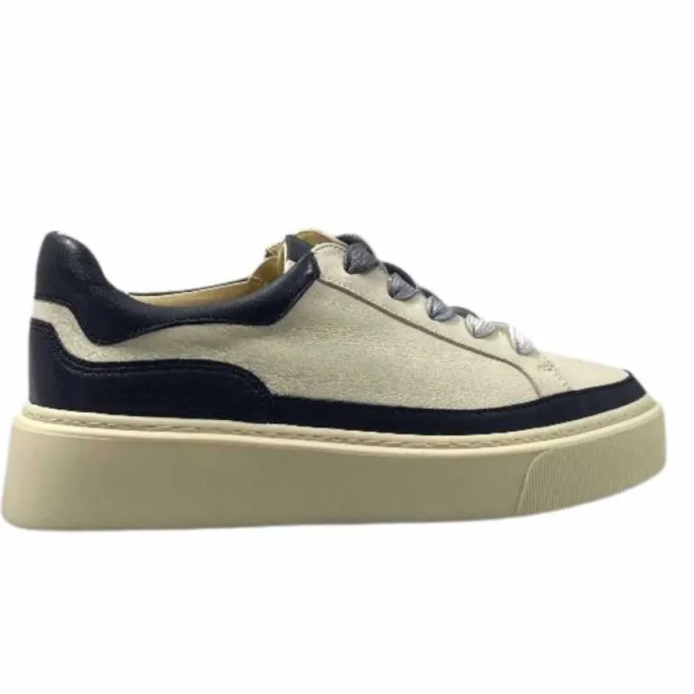 Softwaves 8.80.01/03 Cuir Creme & Marine
