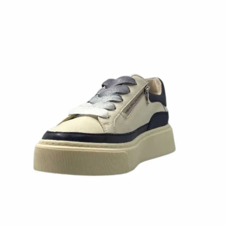 Softwaves 8.80.01/03 Cuir Creme & Marine