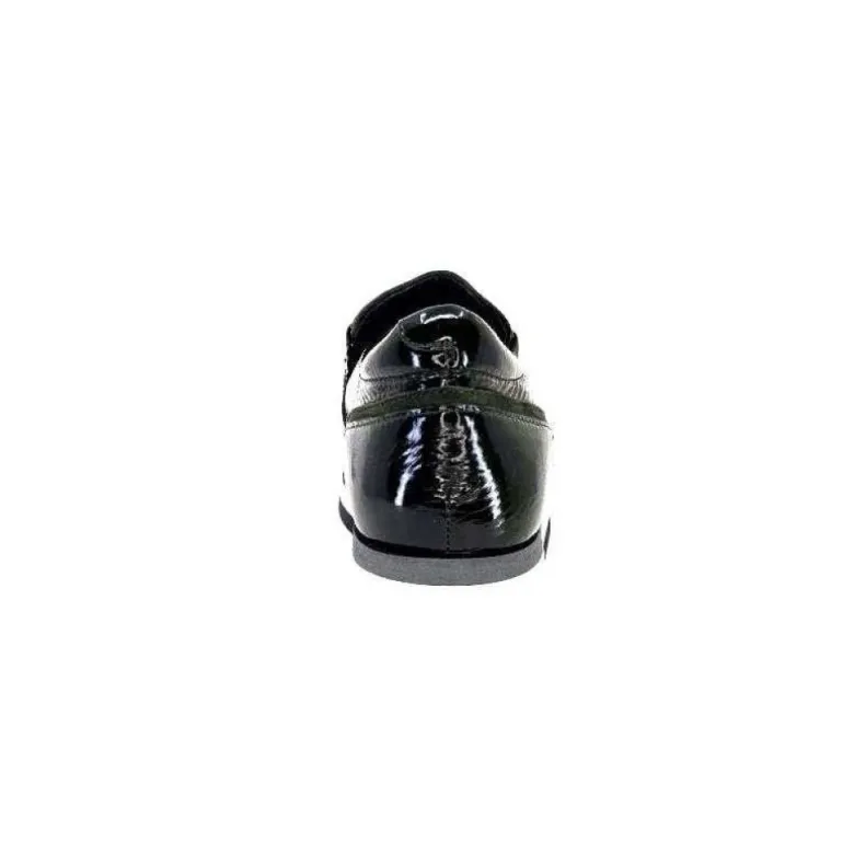 Softwaves 7.78.61 Cuir Vernis Et Daim Kaki