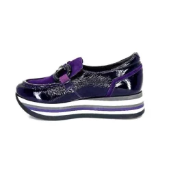Softwaves 7.78.61 Cuir Vernis Et Daim Violet