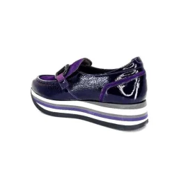 Softwaves 7.78.61 Cuir Vernis Et Daim Violet