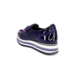 Softwaves 7.78.61 Cuir Vernis Et Daim Violet