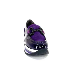 Softwaves 7.78.61 Cuir Vernis Et Daim Violet