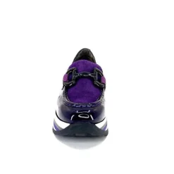 Softwaves 7.78.61 Cuir Vernis Et Daim Violet