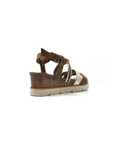 Xapatan 1536 Avellana Cuir Or Marron