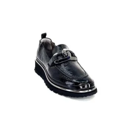 Xsa 9921 Cuir Vernis Noir