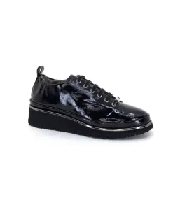 Xsa 9721 Cuir Vernis Noir