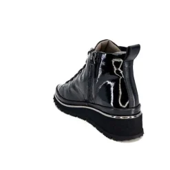 Xsa 9811Cuir Vernis Noir